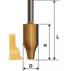 ФРЕЗА ФИГИРЕЙНАЯ ВЕРТИКАЛЬНАЯ Ф25,4Х41,3ММ ХВ 12ММ