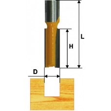 ФРЕЗА ПАЗОВАЯ ПРЯМ Ф16Х19ММ ХВ 8ММ